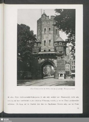 Das Severinstor in Köln, ein Zeuge großer Vergangenheiten