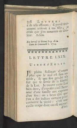 Lettre LXIX.