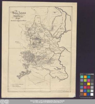 Das Bisthum Halberstadt nach den Grenzen zur Zeit der Saechsisch Deutschen Kaiser, mit den darin belegenen Gauen