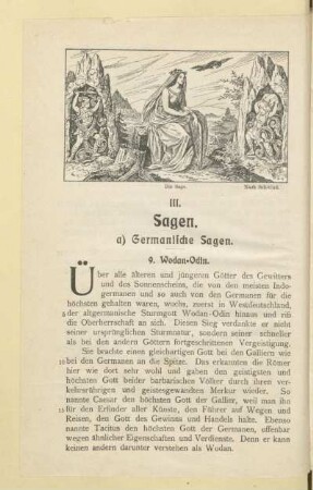 III. Sagen