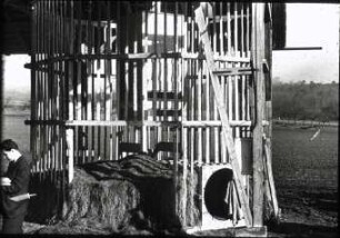 Heuturm (System Reute) Betrieb: Dr. von Engelberg, Reute bei Radolfzell/Bodensee