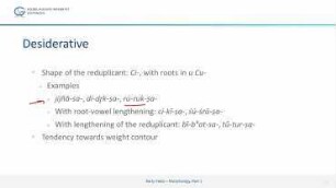 Early Vedic – Morphology, Part 1: General Remarks, Word Formation, Compounds