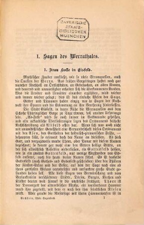 Thüringer Sagenbuch