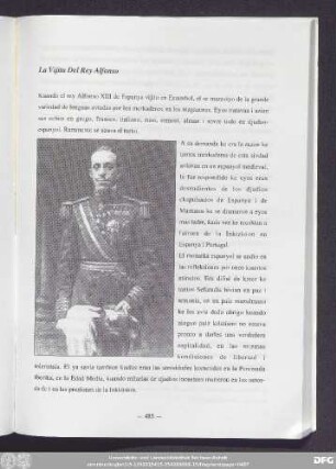 La Vijita Del Rey Alfonso