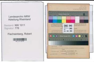 Entnazifizierung Robert Flachsenberg , geb. 08.08.1891 (Spediteur)