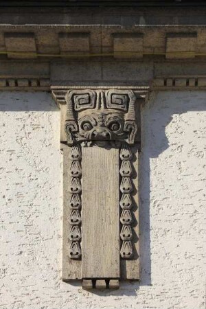 Wandvorlage mit Meeresungeheuer