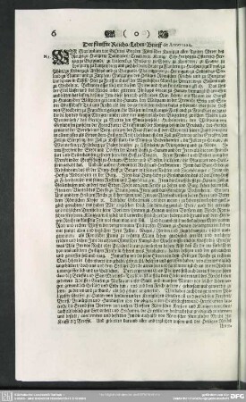 N.5. Der fünffte Reichs-Lehen-Brieff de Anno 1494