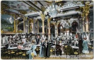 Leipzig : Parterrelokalitäten des Café Bauer Emil Hofmann