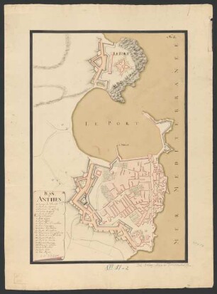 Plan d'Antibes