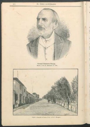 [Retrato de] Coronel Emeterio Pareja. : Muerto el 21 de Setiembre de 1890.