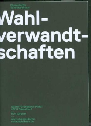 Wahlverwandtschaften