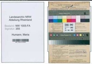 Entnazifizierung Maria Humann , geb. 09.11.1890 (Wirtin)