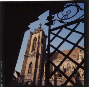 Der Turm des Münsters St. Martin in Colmar