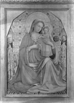 Maria mit dem Kind und den Heiligen Dominikus und Petrus Martyr