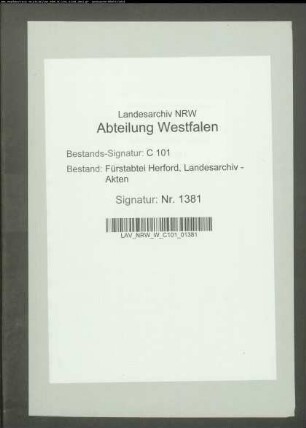 Beschwerde über die Ziegenhaltung in Südlengern, Eilshausen, Lippinghausen und Oetinghausen