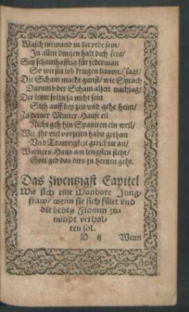 Das zwentzigst Capitel