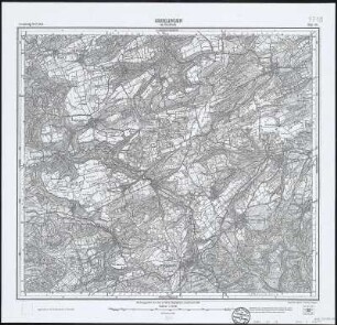Meßtischblatt [7718] : Geislingen am Riedbach, 1911 : Geislingen am Riedbach. - 1:25000. - Stuttgart, 1911. - 1 Kt.