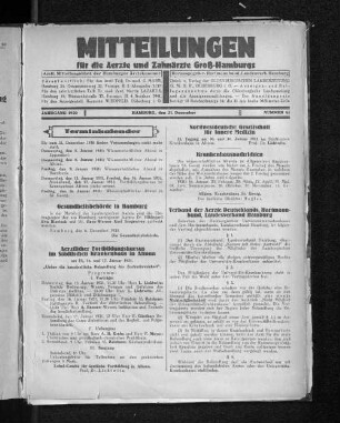 Jahrgang 1930, Hamburg, den 21. Dezember, Nummer 51