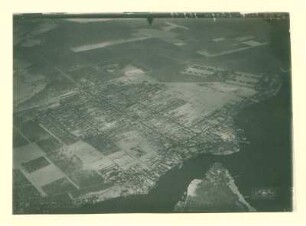 Luftaufnahme Friedrichshagen mit Müggelsee und Müggelspree