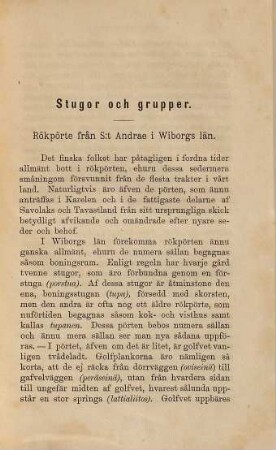 Katalog öfver Finska studentafdelningarnas etnografiska samlingar : Utarbetad af Theodor Schvindt, 1