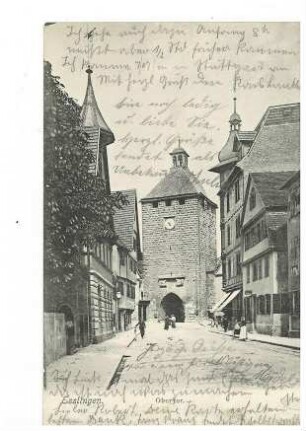 Obertor in Esslingen