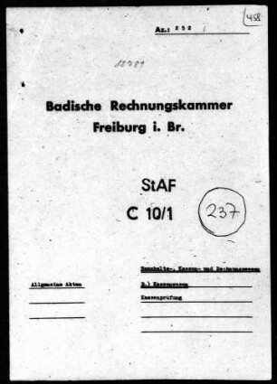 Kassenprüfung