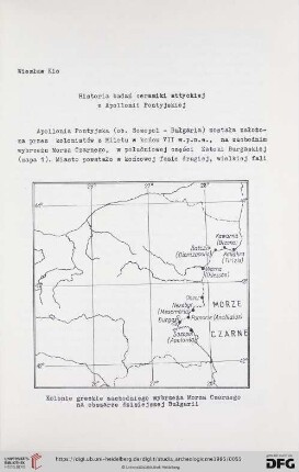 Historia badań ceramiki attyckiej z Apollonii Pontyjskiej