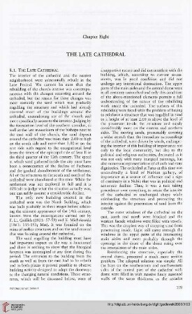 Chapter Eight: The Late Cathedral