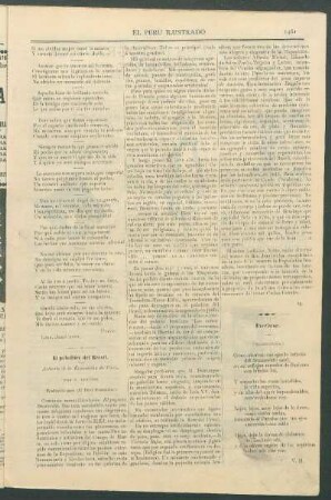 El pabellón del Brasil. : Artículo de la Exposición de París. (Traducido para "El Perú Ilustrado".)