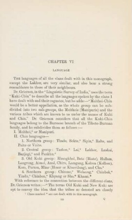 Chapter VI. Language