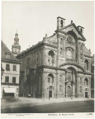 St. Martinskirche, Bamberg: Ansicht Fassade