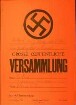 Versammlung der NSDAP-Ortsgruppe Hammereisenbach-Eisenbach: Hitler vor den Toren (in Eisenbach)