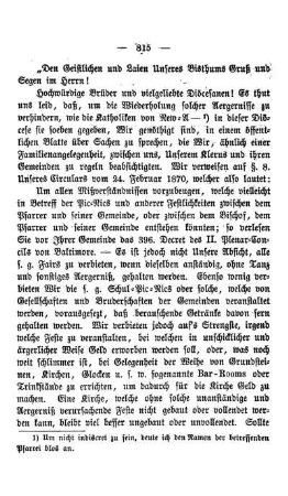 Ein Beispiel scharfer Kirchen-Disciplin