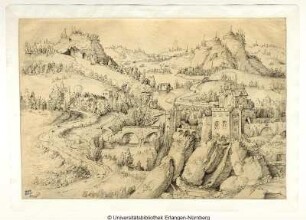 Gebirgslandschaft ohne Staffage