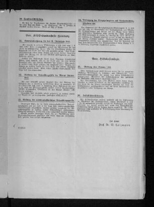 23. Meldung der elektro-physikalischen Behandlungsgeräte.