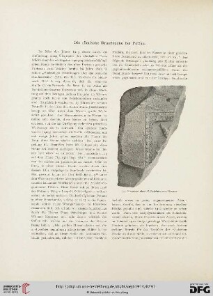 17.1914: Die römische Draubrücke bei Pettau
