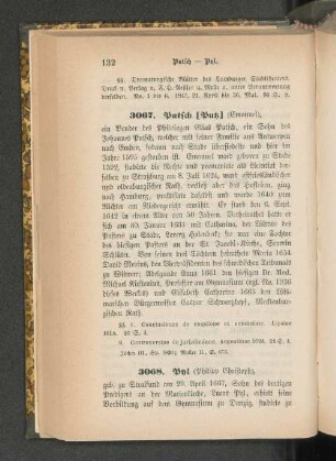 3067. Putsch [Putz] (Emanuel)