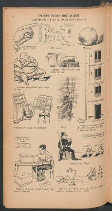 Tercer censo municipal - [Cómic] : Conmemorativo de la revolución nacional