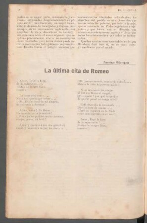 La última cita de Romeo