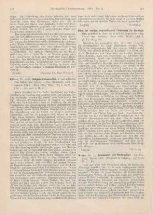 371-372 [Rezension] Müller, Ernst, Religiöse Volksschriften. 1. und 2. Bdchn