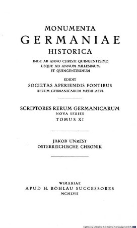 Österreichische Chronik