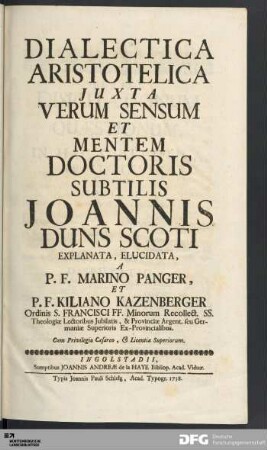 Dialectica Aristotelica