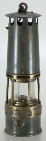 Grubenlampe (Benzinsicherheitslampe, Arras Typ MP)