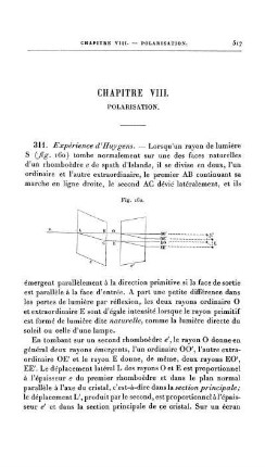Chapitre VIII. Polarisation.