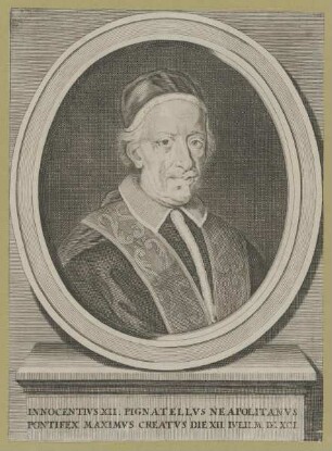 Bildnis von Papst Innocentius XII.