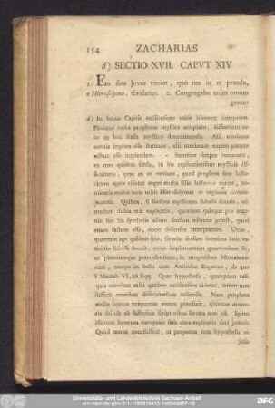 Sectio XVII. Caput XIV
