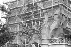 Restaurierung der Südfassade der Christuskirche