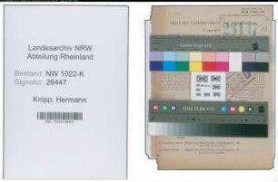 Entnazifizierung Hermann Knipp , geb. 10.04.1901 (Gastwirt)