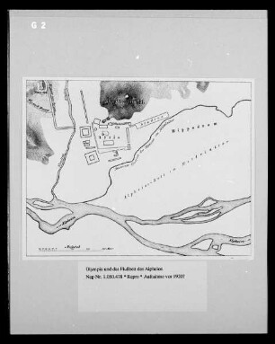 Olympia und das Flußbett des Alpheios