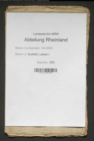 Belastungen der Lehngüter